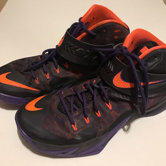Nike Shoes | Nike Zoom Lebron Soldier Viii Purple Hyper Crimson | Poshmark